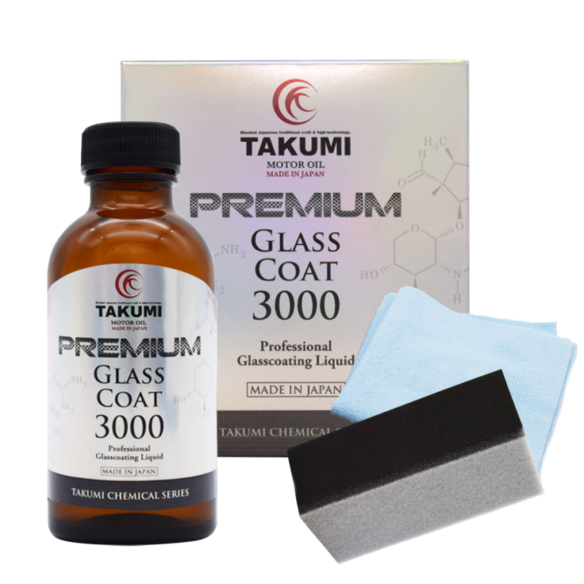 Premium Glass Coat 3000（プレミアムガラスコート3000） TAKUMIモーターオイル